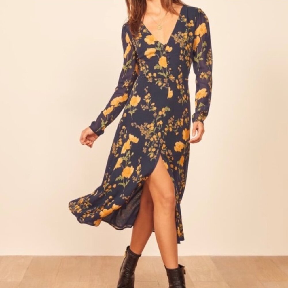 Reformation Orchard Dress in Bernadette - Size 8